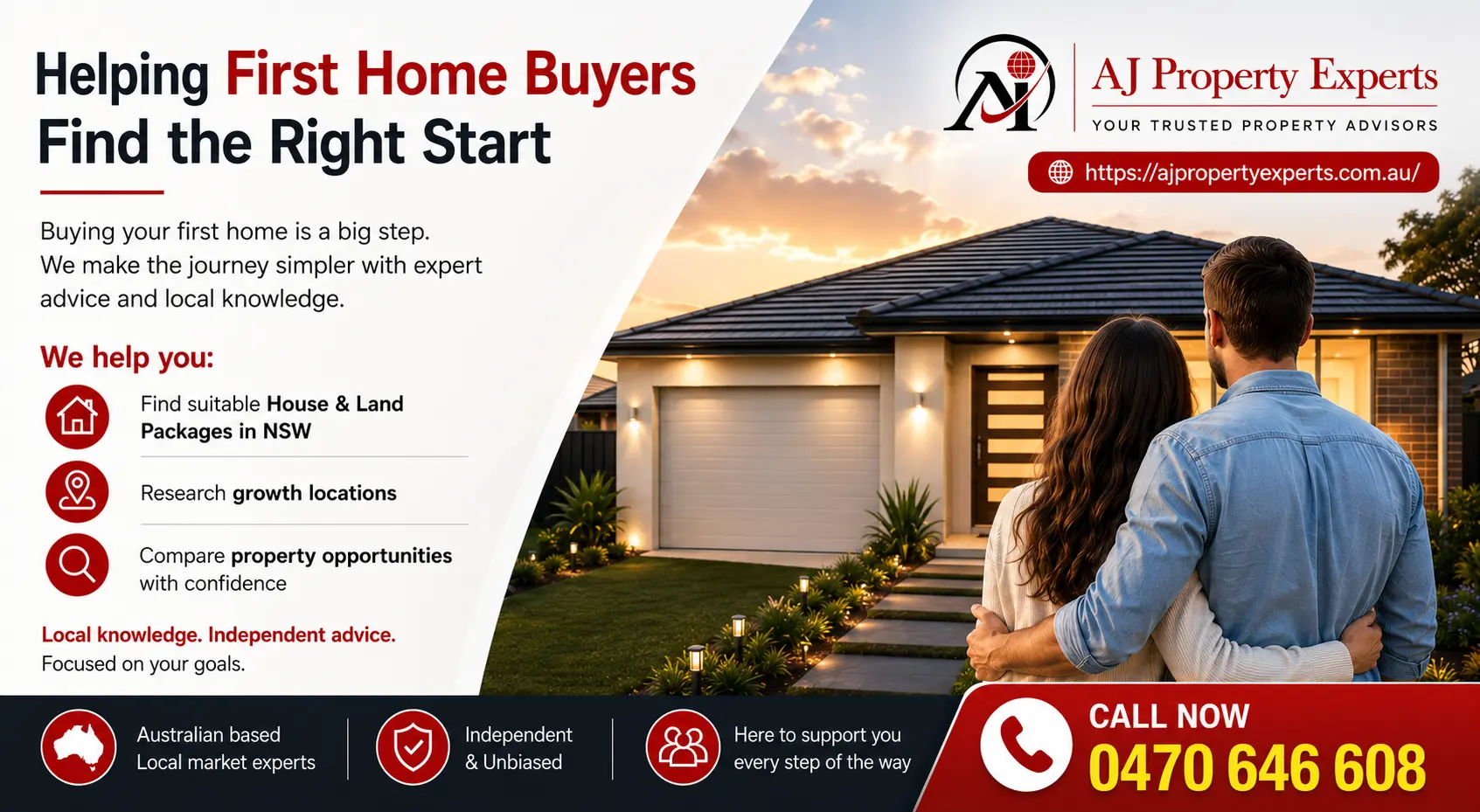 How AJ Property Experts Supports First Home Buyers