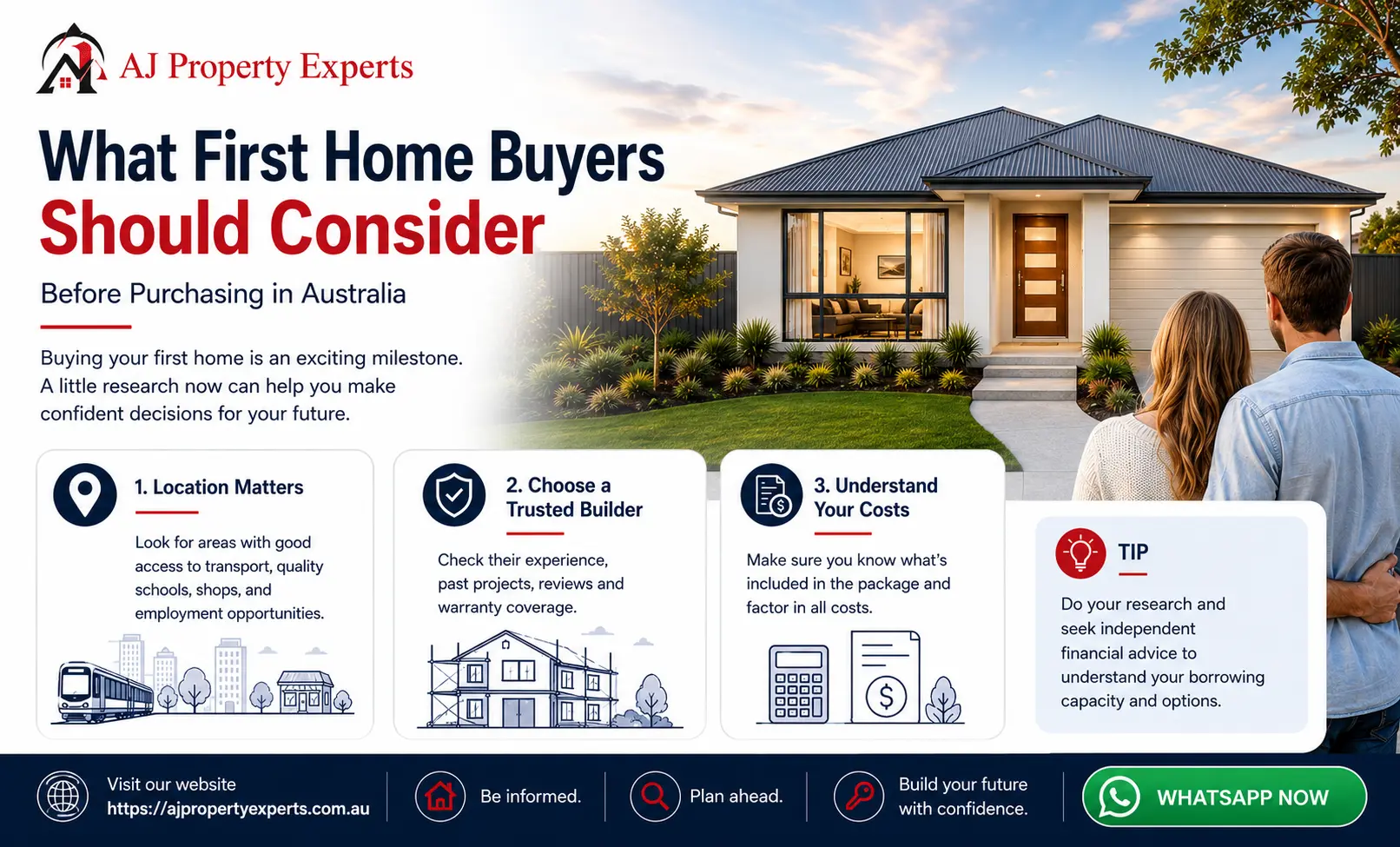 What First Home Buyers Should Consider Before Purchasing