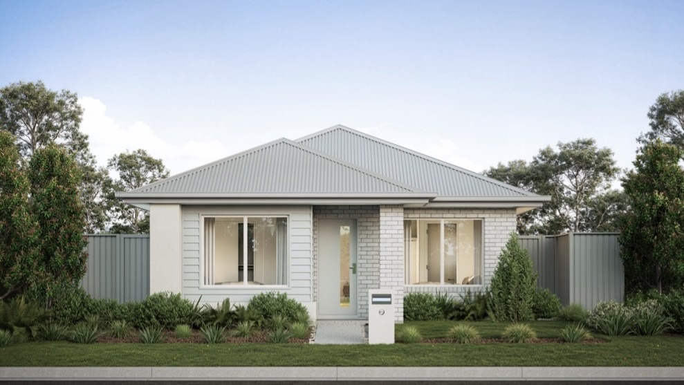 House and land package at Serenity, Greenbank QLD front elevation